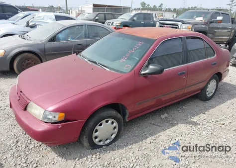 1997 Nissan Sentra Gle/Gxe/Xe из США, поврежденный, VIN 3N1AB41D5VL003335